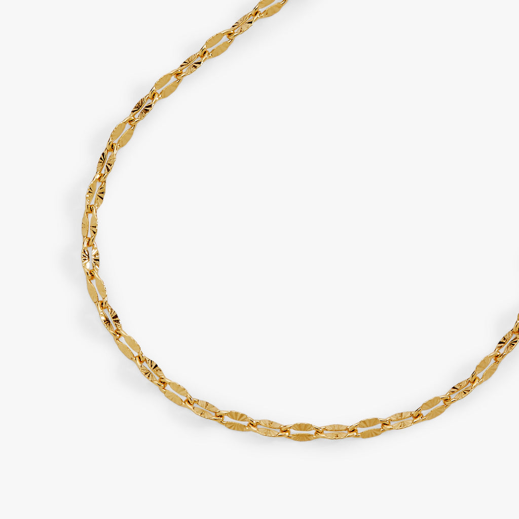 Multi Faceted Chain Bracelet